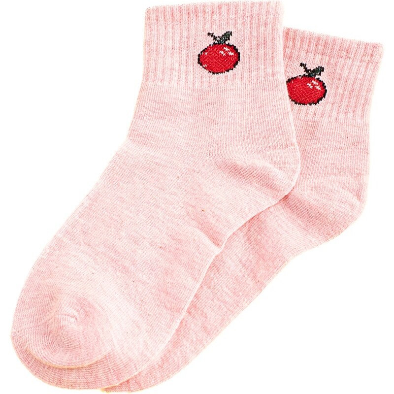 Children's socks Shelvt pink apple