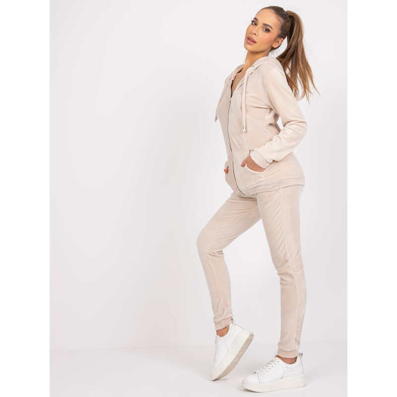 Dámský set Fashionhunters i523_RV-KMPL-6087-1.95Pbeżowy