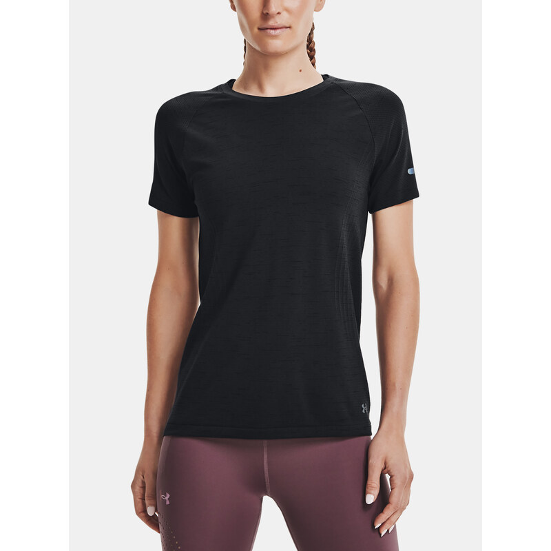 Under Armour Tričko Seamless Run SS-BLK - Dámské