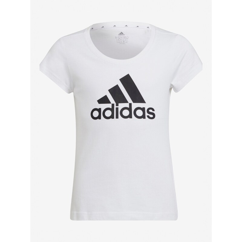 Bílé holčičí tričko adidas Performance - unisex