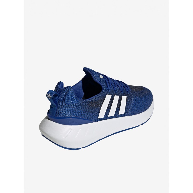 Tmavě modré pánské žíhané boty adidas Originals Swift Run 22 - Pánské