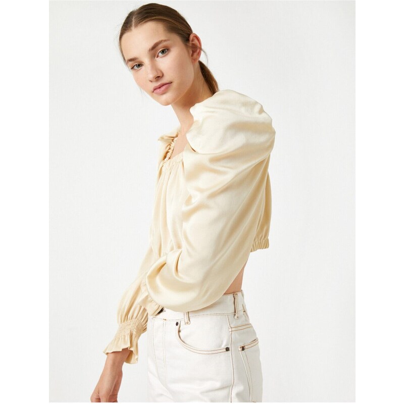 Koton Women's Beige Blouse