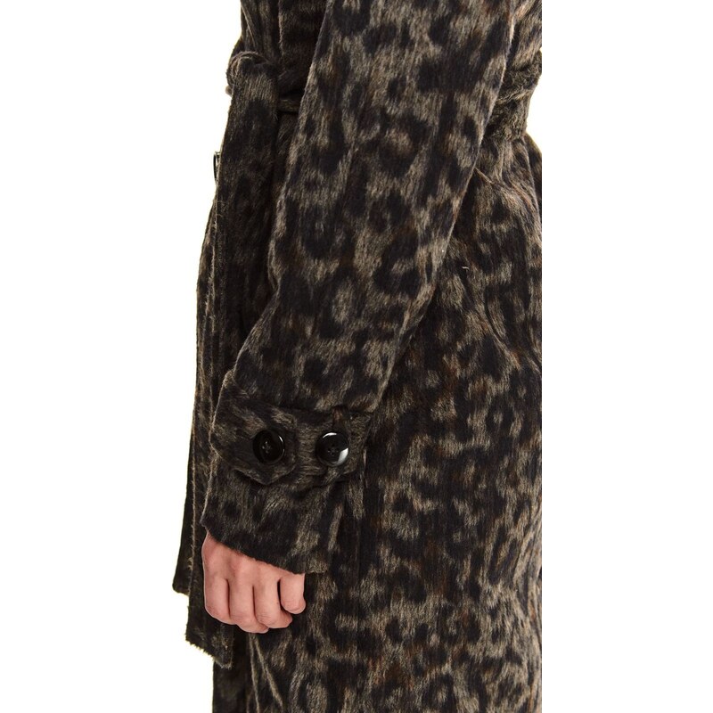 Dámský kabát Top Secret Leopard