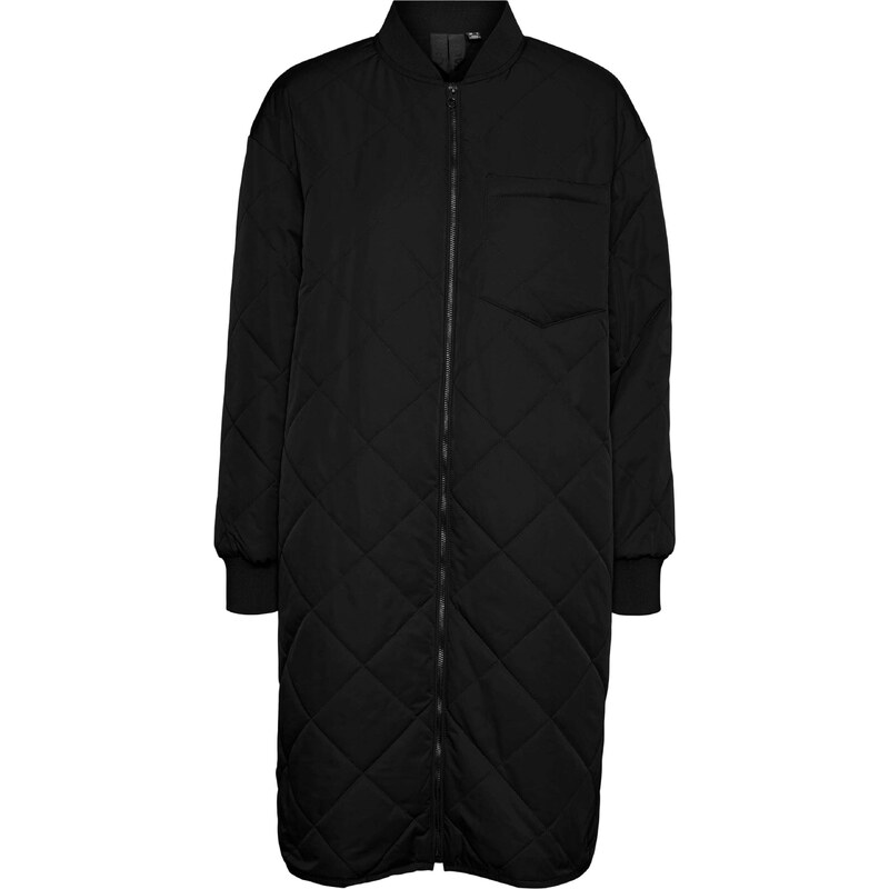 VERO MODA Přechodný kabát NATALIE černá