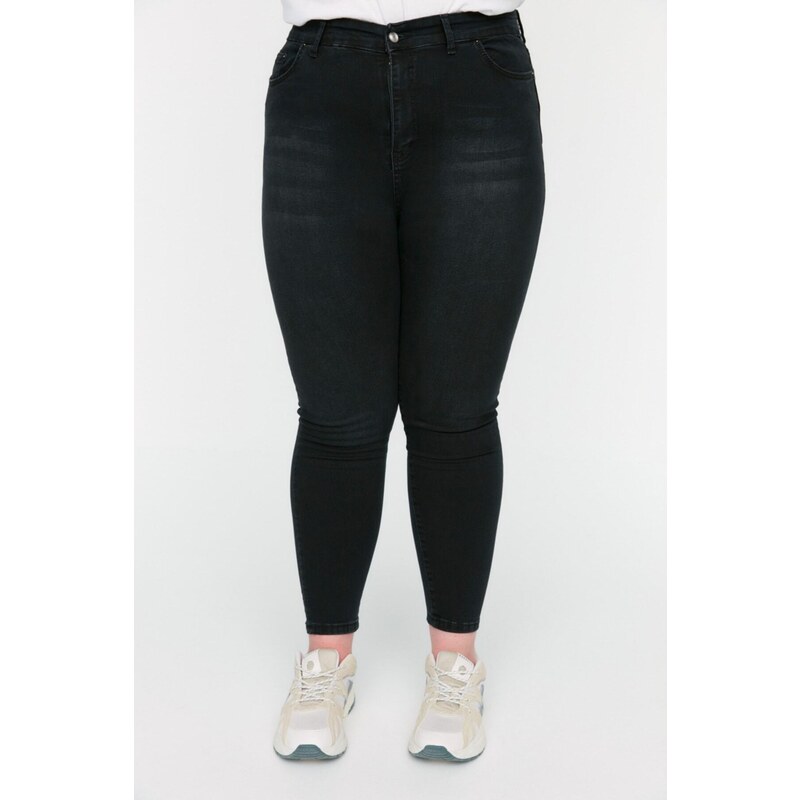 Trendyol Curve Black Skinny Denim Jeans