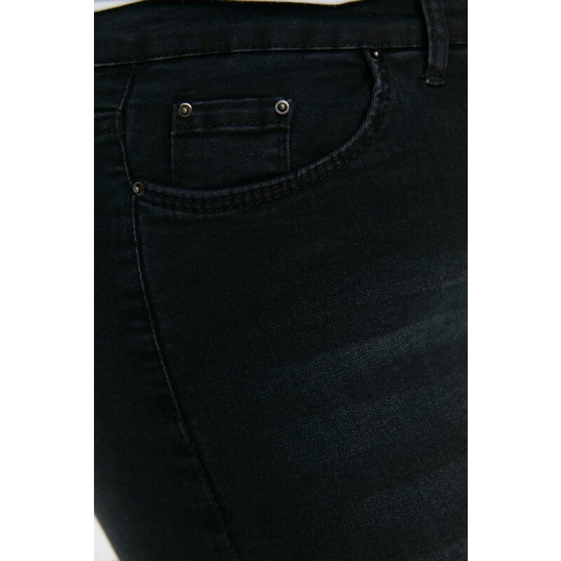Trendyol Curve Black Skinny Denim Jeans