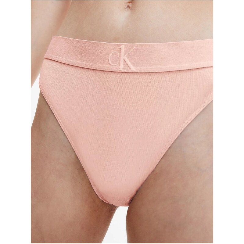 Světle růžové dámské kalhotky Calvin Klein Underwear - Dámské