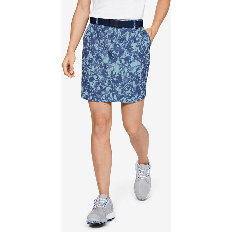 Under Armour Sukně UA Links Woven Printed Skort-BLU - Dámské