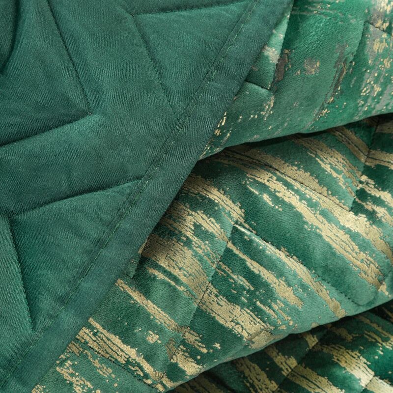 Eurofirany Unisex's Bedspread 387834 Dark Green