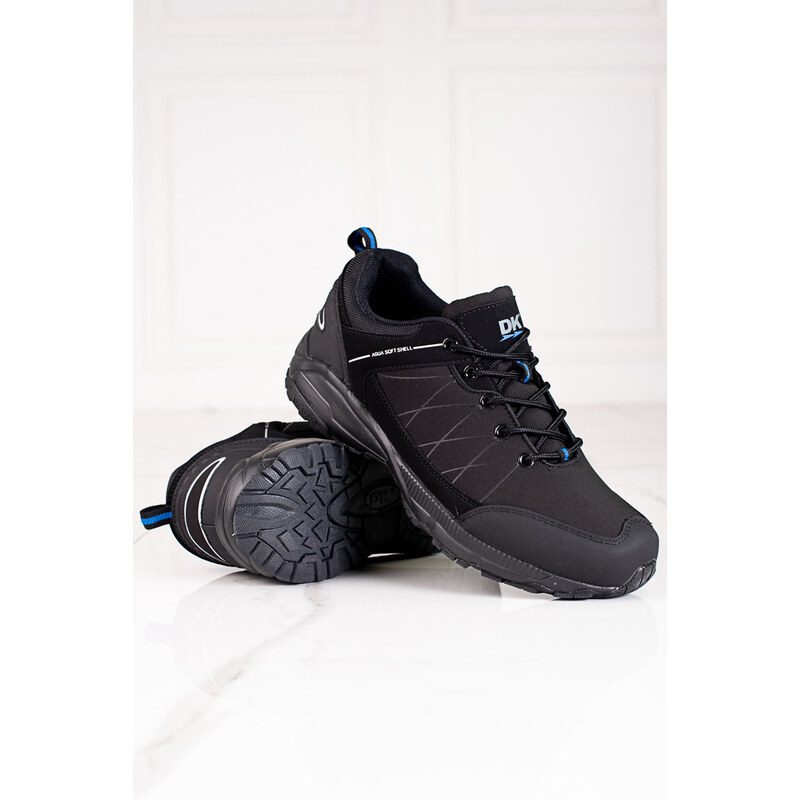Black trekking shoes for men DK