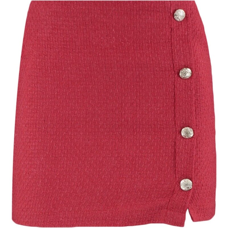 Trendyol Red Woven Mini Skirt