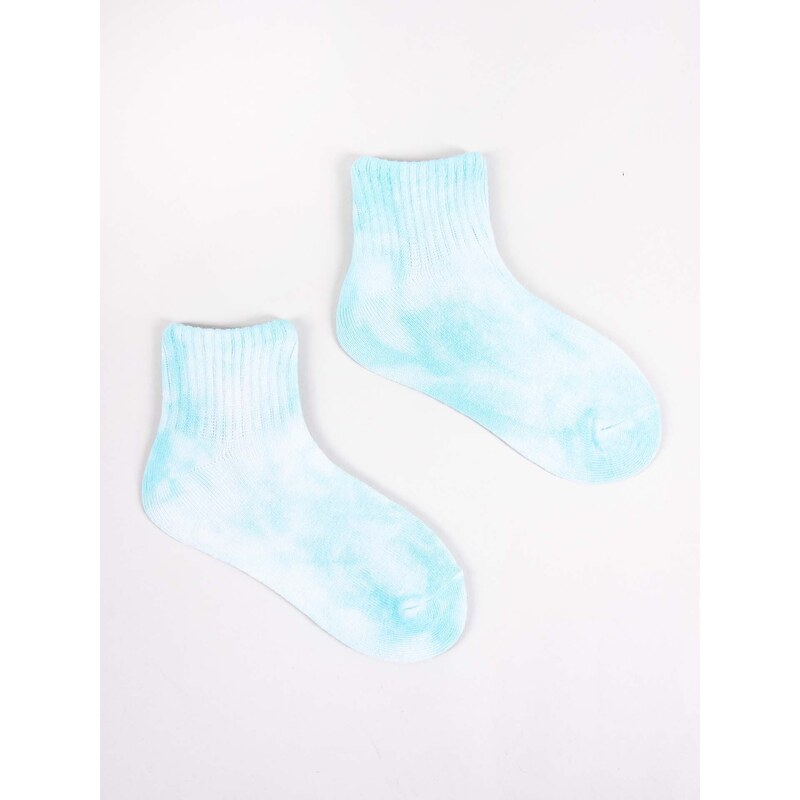 Yoclub Kids's Girls' Ankle Cotton Socks Tie Dye 3-Pack SKS-0091U-0000