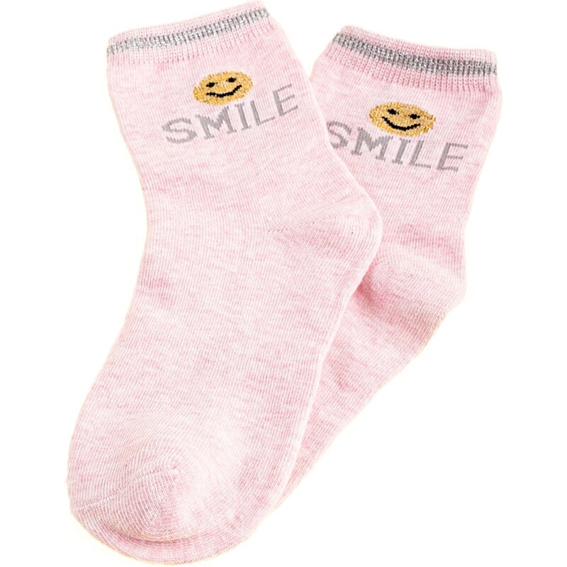 Children's socks Shelvt light pink Smile