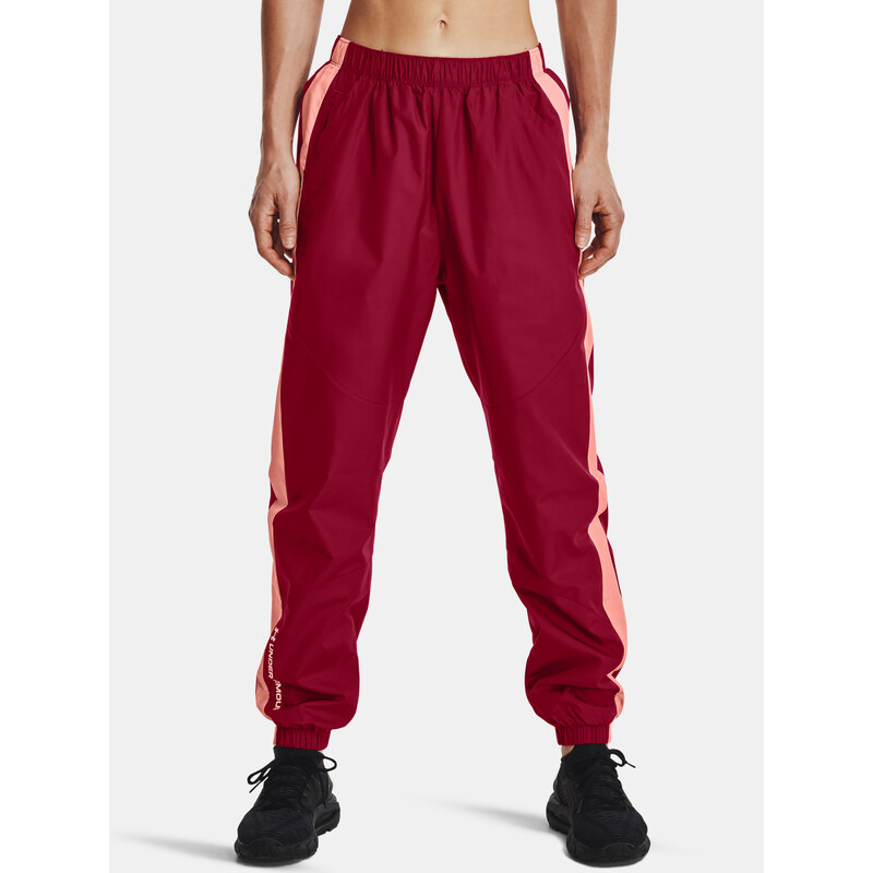 Under Armour Kalhoty UA Rush Woven Pant -PNK - Dámské