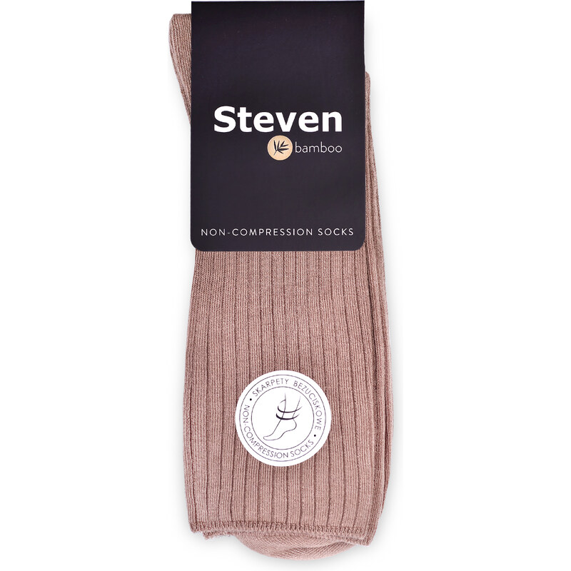 Steven Ponožky 165-001 Béžová Béžová