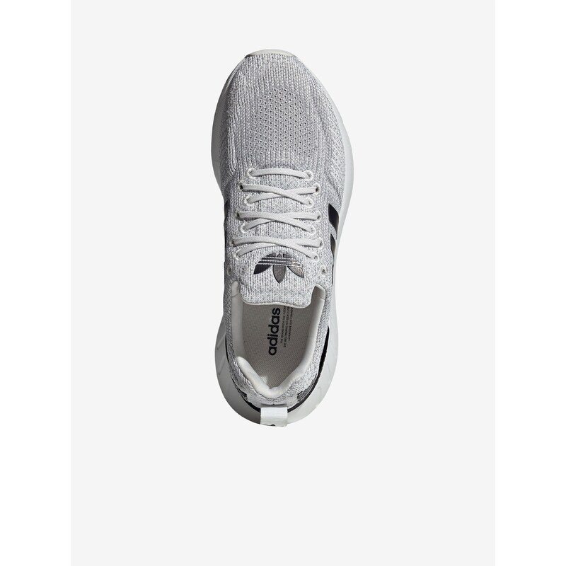 Světle šedé dámské boty adidas Originals Swift Run 22 - Dámské