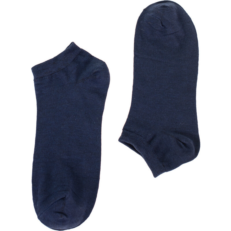 Classic men's socks Shelvt low navy blue