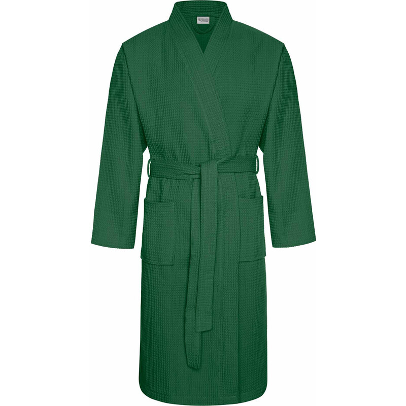 Edoti Waffle bathrobe A619