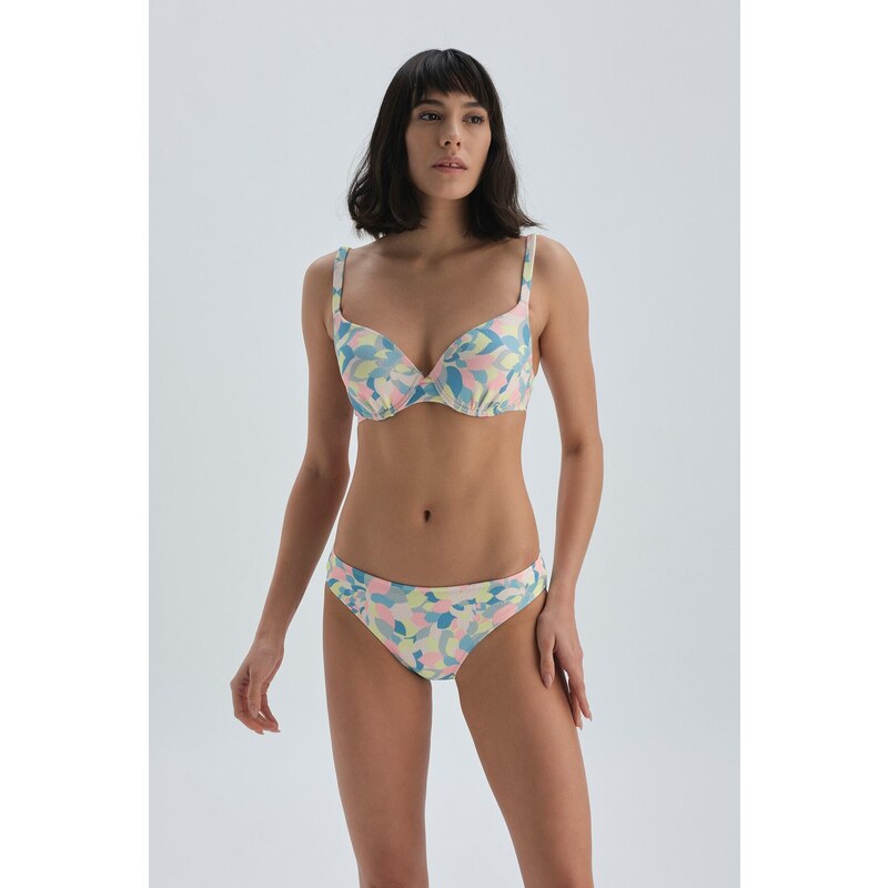 Dagi Salmon - Modrý bikinový vršek 107059745