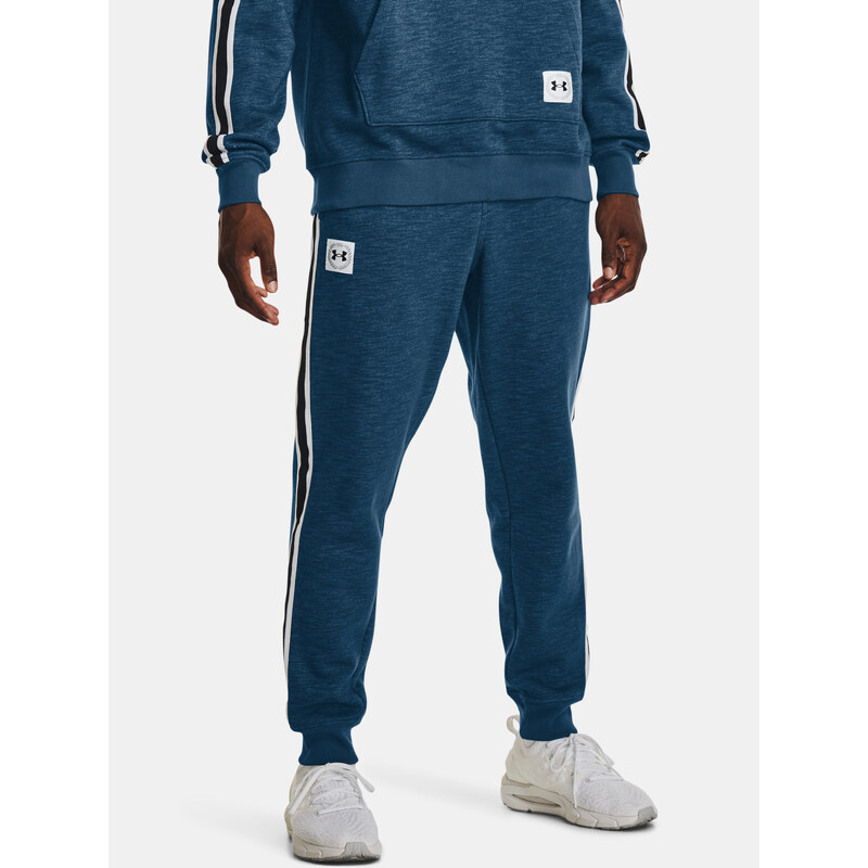 Under Armour Tepláky UA Essential Heritge Flc Jgr-BLU - Pánské