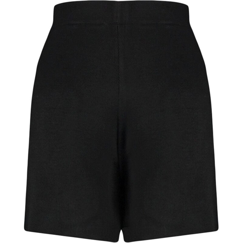 Trendyol Curve Black Skirt Look Knitwear Shorts