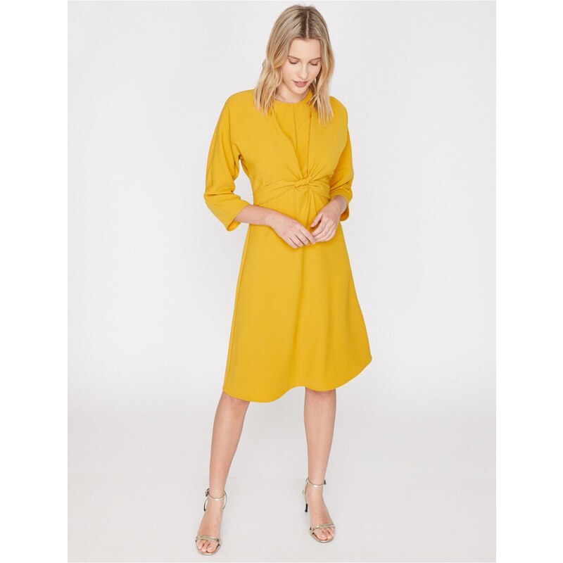 Koton Women's Yellow Dress