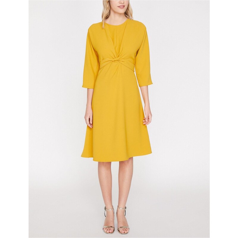 Koton Women's Yellow Dress