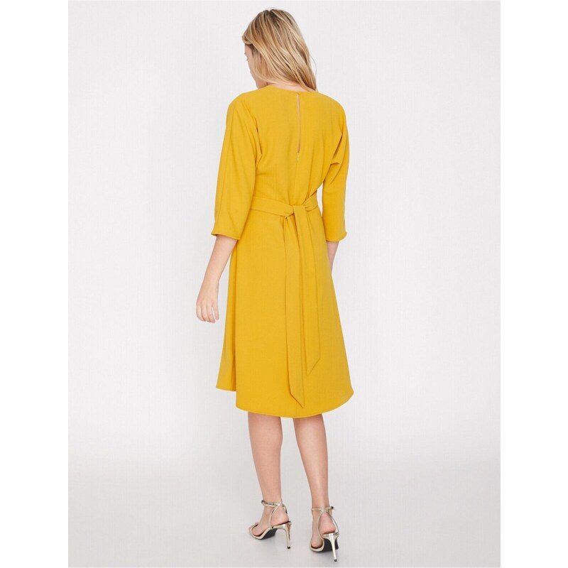 Koton Women's Yellow Dress