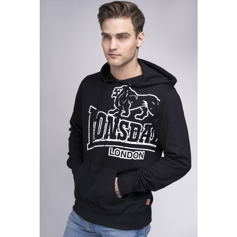 Lonsdale Men's hooded sweatshirt slim fit