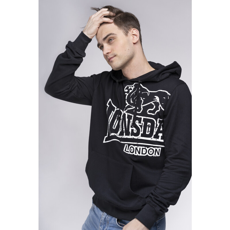 Lonsdale Men's hooded sweatshirt slim fit