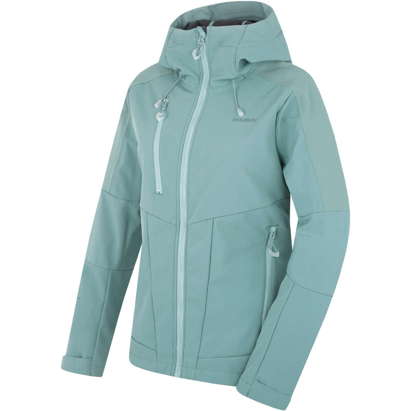 Dámská softshell bunda HUSKY Sevan L grey green