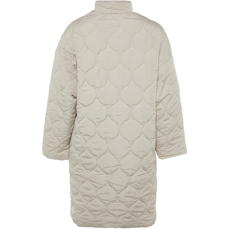 Trendyol Stone Oversize Quilted Puffy Coat