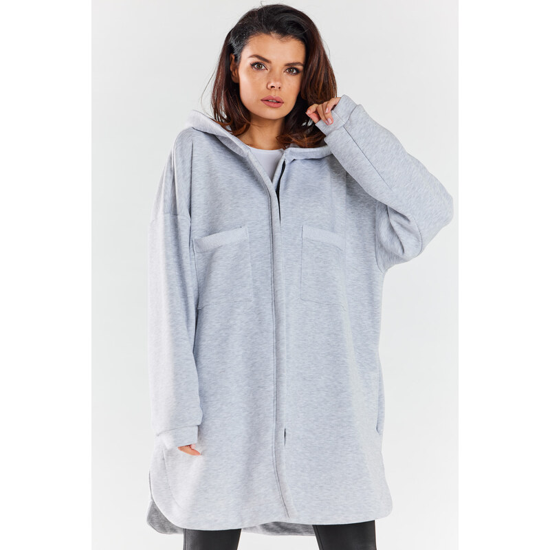 Infinite You Womans Hoodie M281 Grey