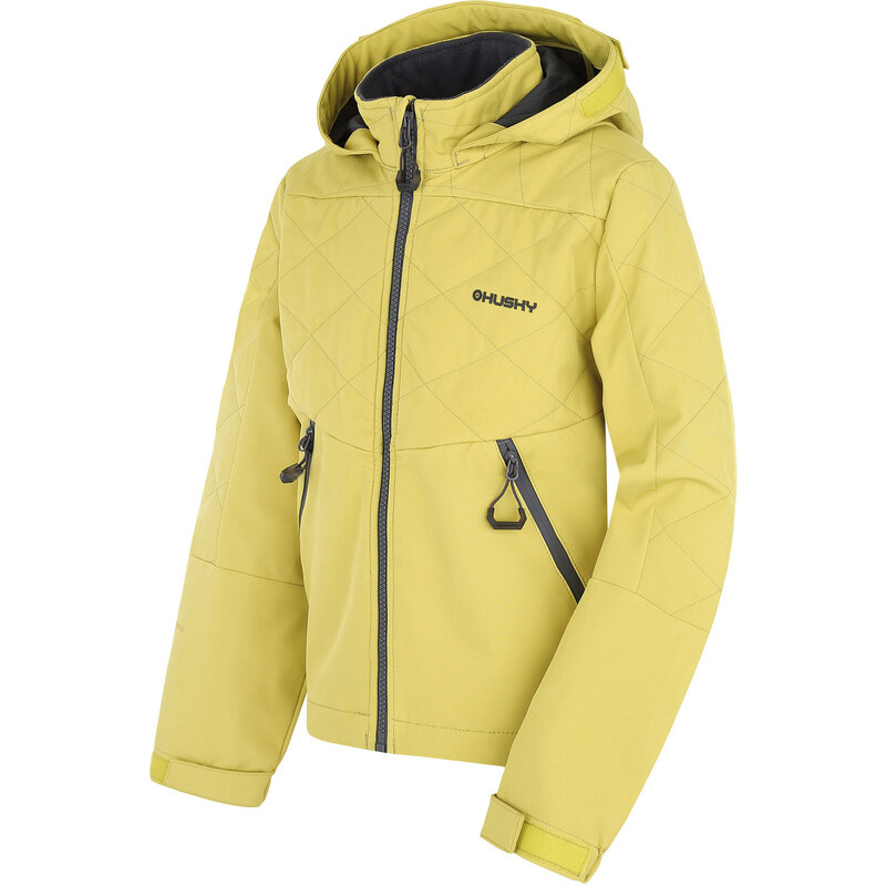 Dětská softshell bunda HUSKY Salex K lime green