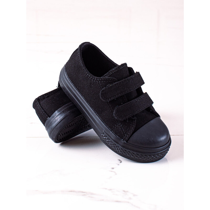 Vico children's sneakers with velcro closure black