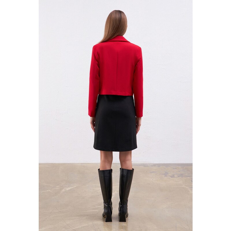 Gusto Short Jacket - Red