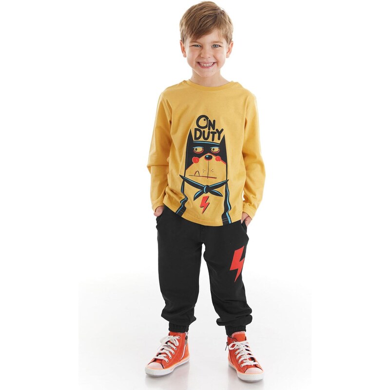 Denokids Lightning Dog Boy's T-shirt Trousers Set