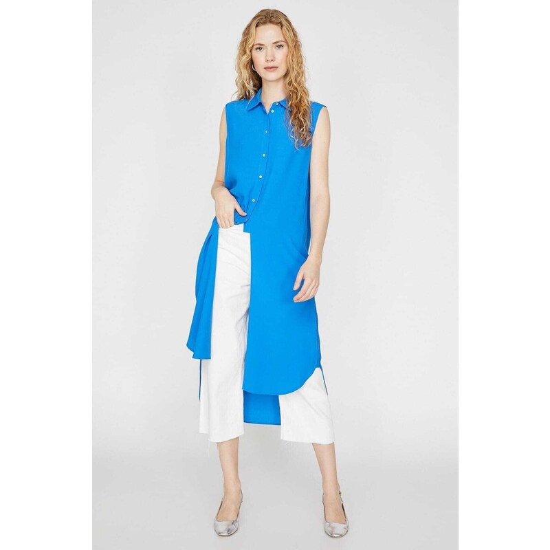 Koton Womens Blue Tunic
