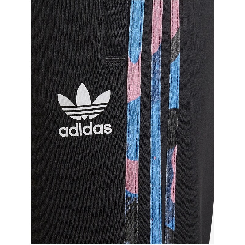 Černé dětské tepláky adidas Originals - Kluci