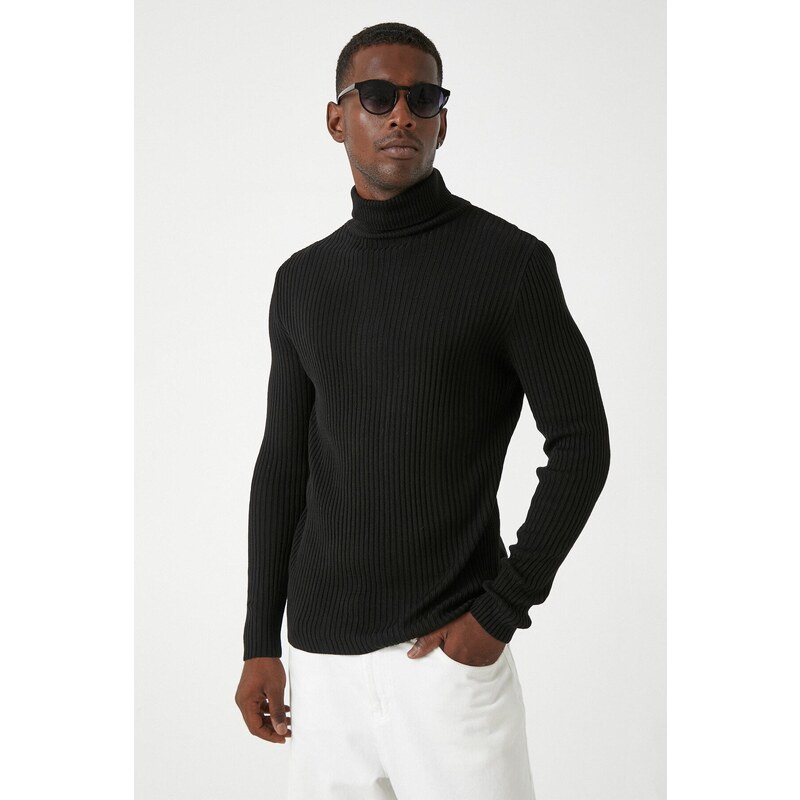 Koton Men's Black Sweater