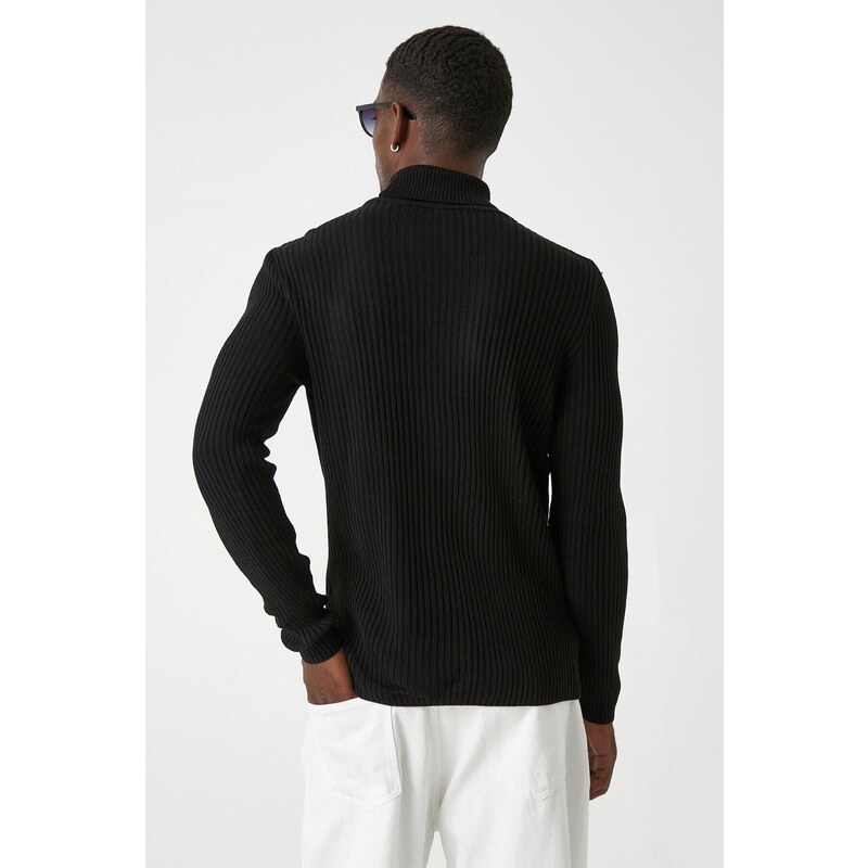 Koton Men's Black Sweater