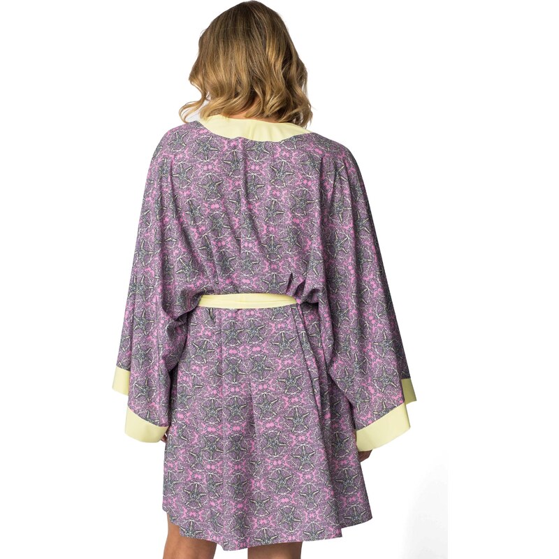 LaLupa Woman's Cover Up Kimono LA107