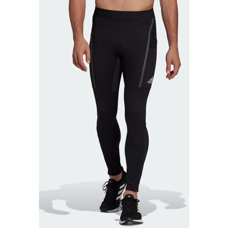 Pánské běžecké legíny Adidas Men Tight Saturday Black