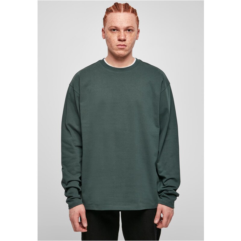 Urban Classics Ultra Heavy oversized flakonová zelená s dlouhým