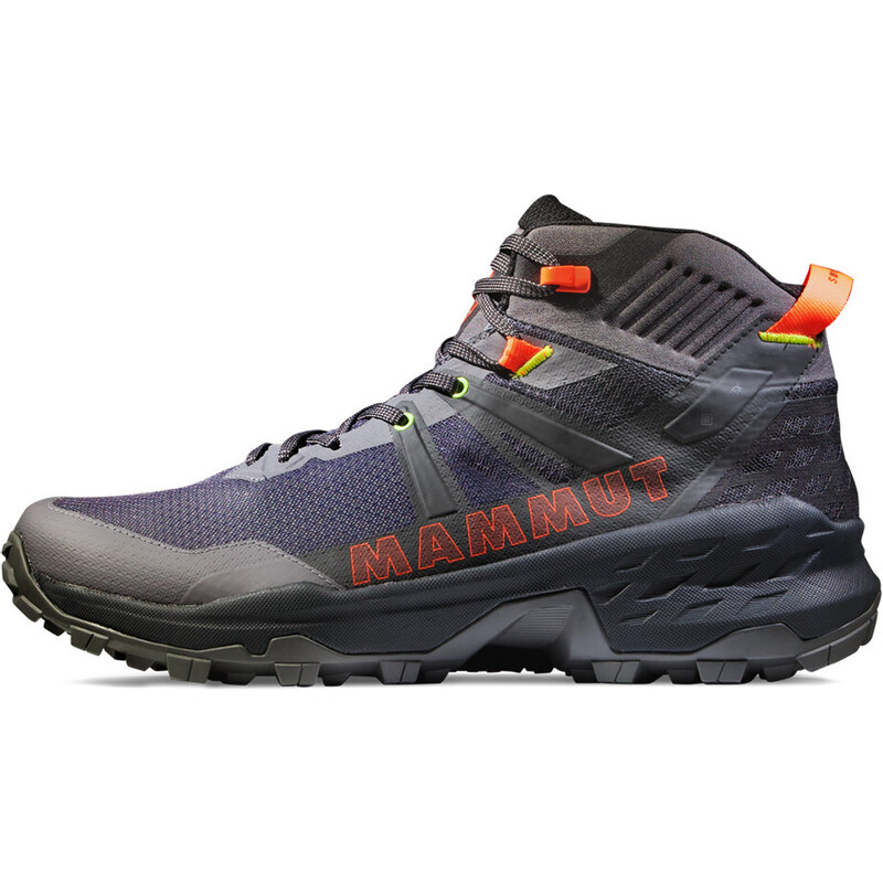 Pánské trekové boty Mammut Sertig II Mid GTX Men Dark titanium-vibrant orange 10UK