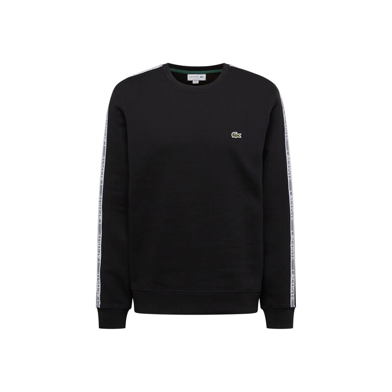 LACOSTE Mikina zelená / červená / černá / bílá