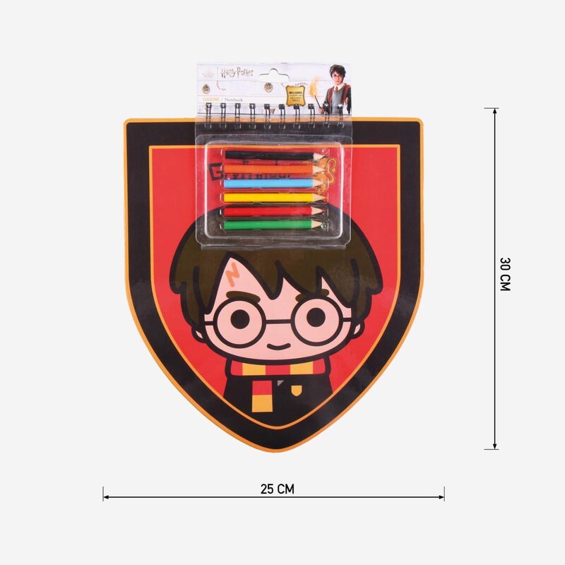 NOTEBOOK COLORES HARRY POTTER