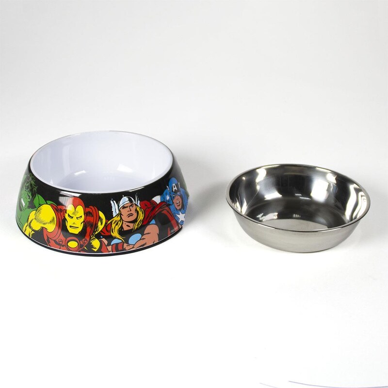 DOGS BOWLS M MARVEL