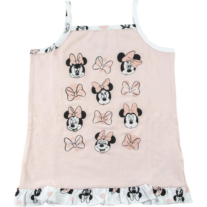 SHORT PAJAMAS SUSPENDERS SINGLE JERSEY MINNIE