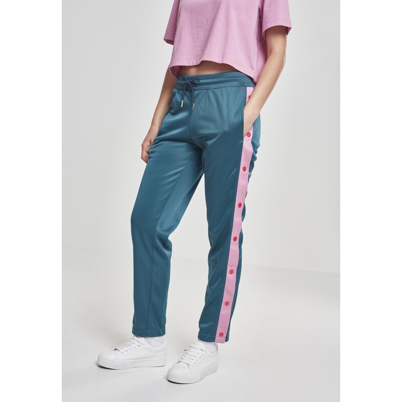 UC Ladies Ladies Button Up Track Pants jasper/coolpink/firered
